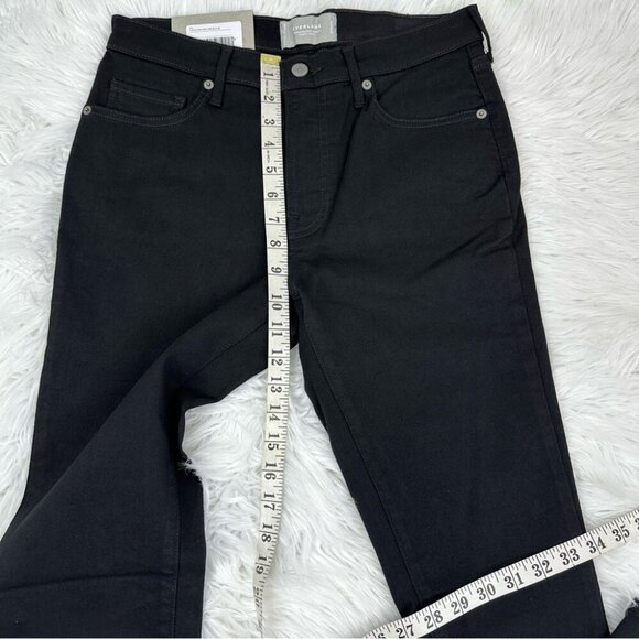 Everlane Women's NWT Black The Mid-Rise Skinny Stretch Luxury Jean W29-30/L28 - Picture 10 of 12